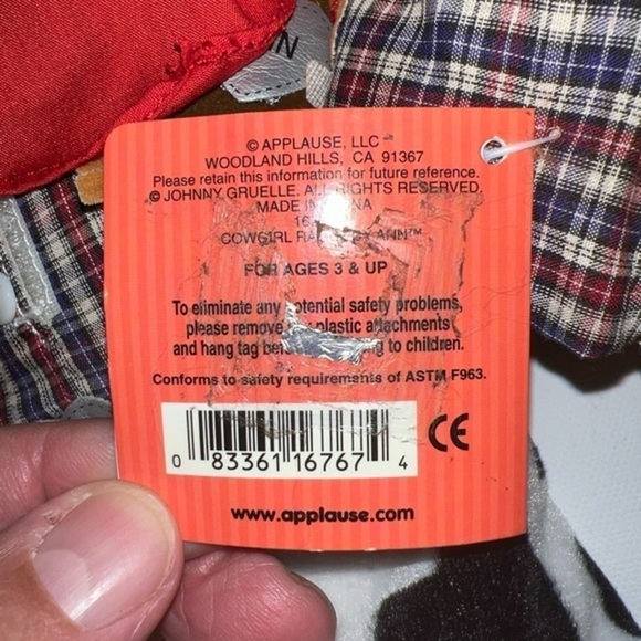 Lot‎ of 4 Vintage Dolls Raggedy Ann (G) - Picture 2 of 8